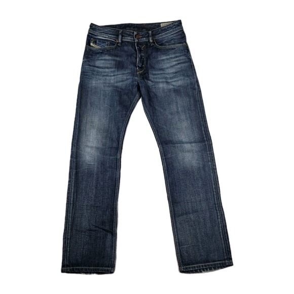 Diesel Industry Jeans Mens Size 29x30 Waykee Regular Straight Blue Denim Pants - Picture 1 of 13